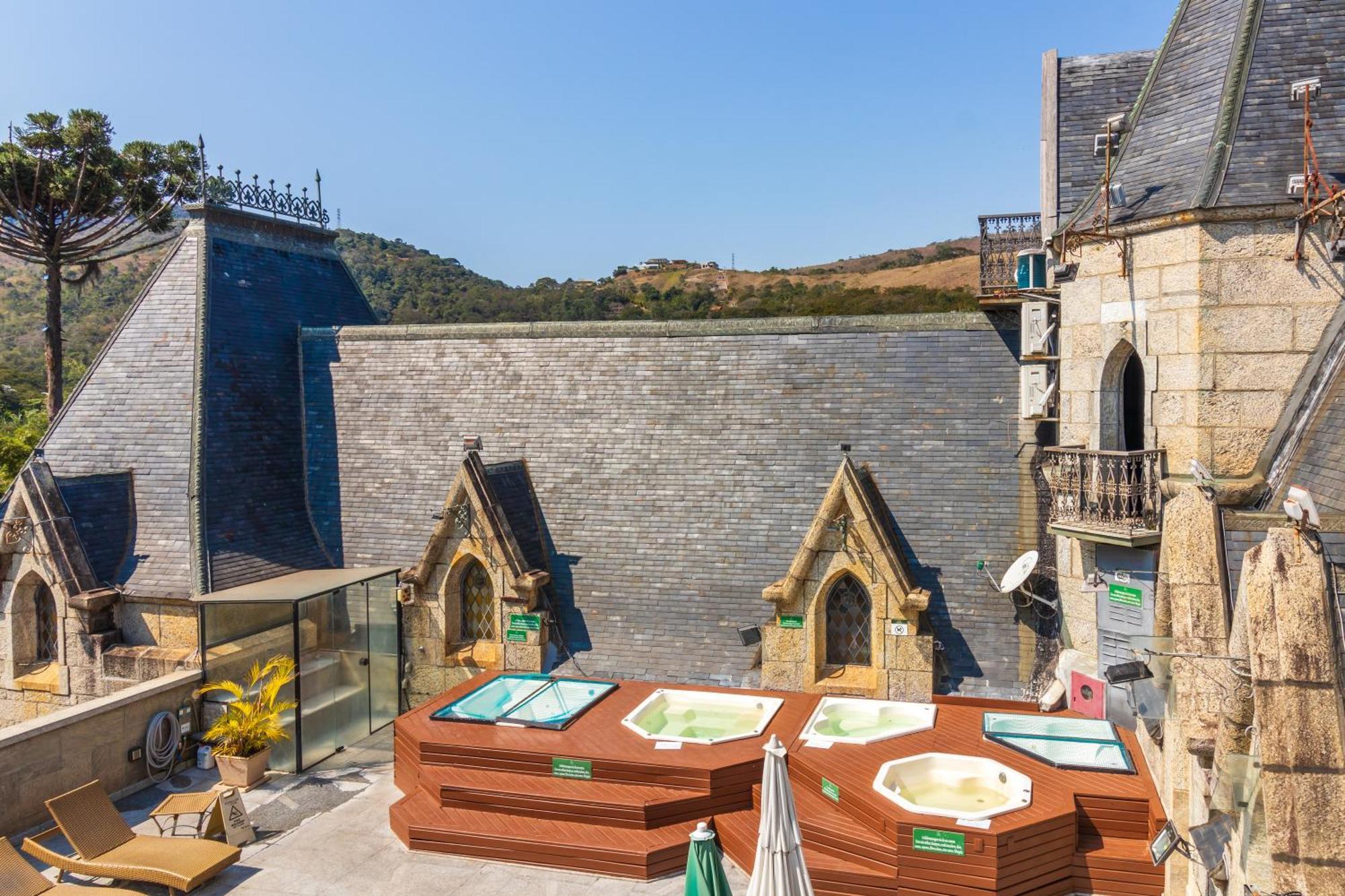 Castelo De Itaipava - Hotel, Eventos E Gastronomia Exteriör bild